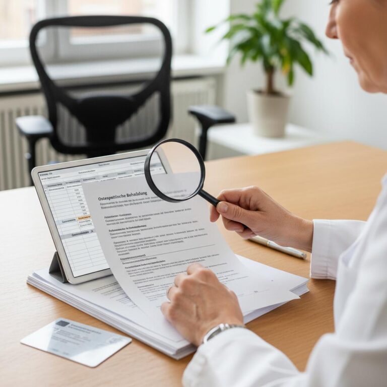 Osteopathie: Wann zahlt die Krankenkasse?